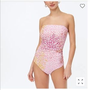 J.Crew Strapless Swimsuit